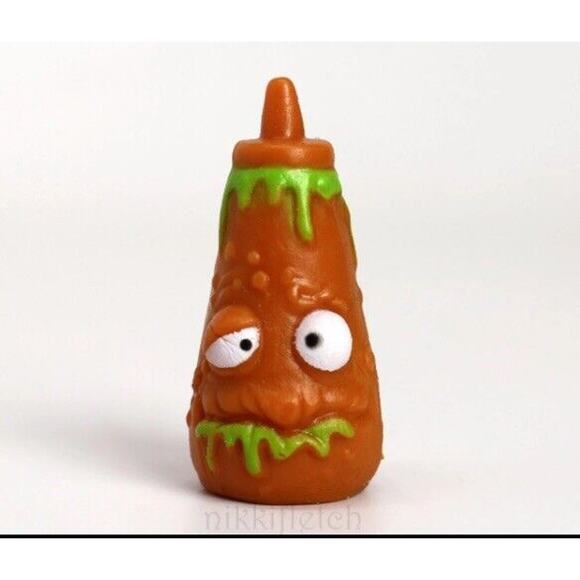 RARE Chunky Chili Sauce Brown Green The Grossery Gang 1-053 Awful Sauces NEW - Picture 1 of 2